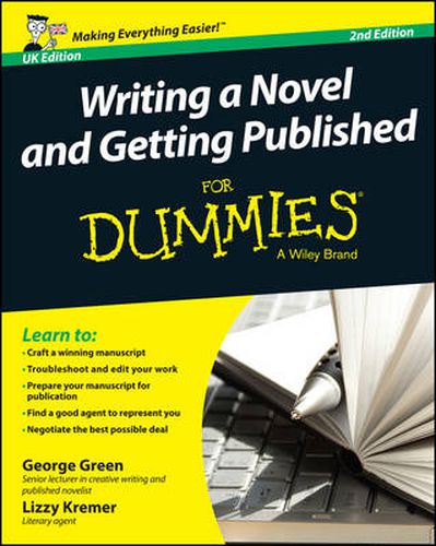 Cover image for Writing a Novel and Getting Published For Dummies UK