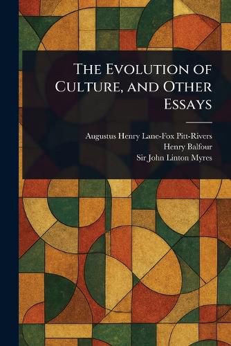 Cover image for The Evolution of Culture, and Other Essays