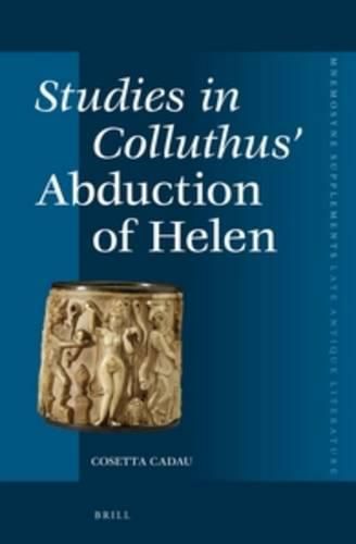 Cover image for Studies in Colluthus' Abduction of Helen