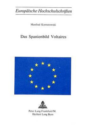 Cover image for Das Spanienbild Voltaires