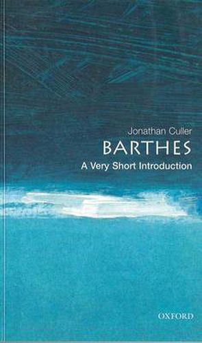 Cover image for Barthes: A Very Short Introduction