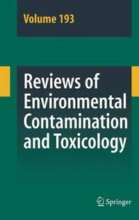 Cover image for Reviews of Environmental Contamination and Toxicology 193