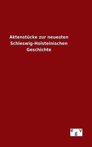 Cover image for Aktenstucke zur neuesten Schleswig-Holsteinischen Geschichte