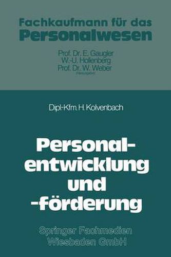 Cover image for Personalentwicklung Und -Foerderung