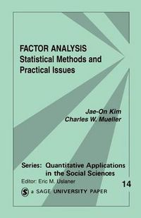 Cover image for Factor Analysis: Statistical Methods and Practical Issues