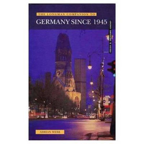 Cover image for Longman Companion to Germany since 1945