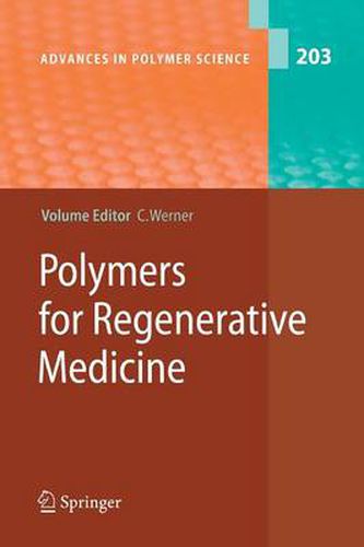 Cover image for Polymers for Regenerative Medicine