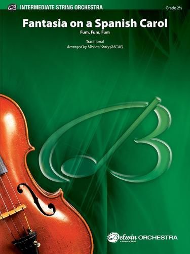 Cover image for Fantasia on a Spanish Carol: Conductor Score & Parts