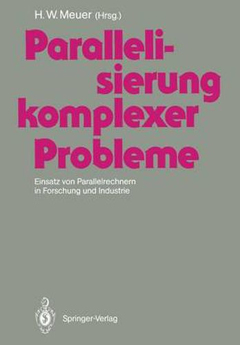 Cover image for Parallelisierung Komplexer Probleme