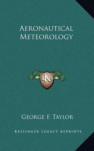 Cover image for Aeronautical Meteorology