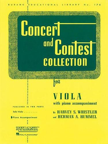 Cover image for Concert And Contest Collection - Viola (PA)
