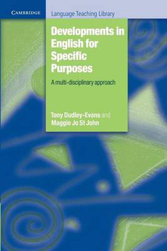 Cover image for Developments in English for Specific Purposes: A Multi-Disciplinary Approach