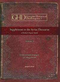 Cover image for Syriac Thesaurus (Vol 3): Thesaurus Syriacus