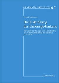 Cover image for Die Entstehung des Unionsgedankens