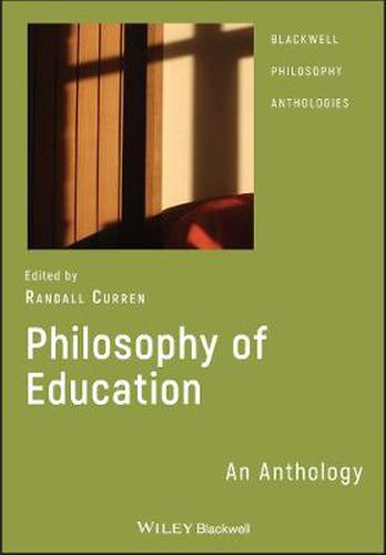 Cover image for Philosophy of Education: An Anthology
