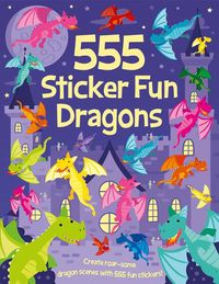 Cover image for 555 Sticker Fun - Dragons