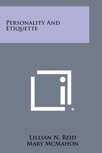 Cover image for Personality and Etiquette