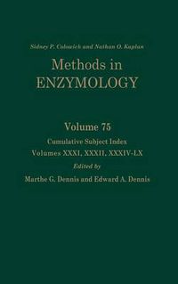 Cover image for Cumulative Subject Index, Volumes 31, 32 and 34-60