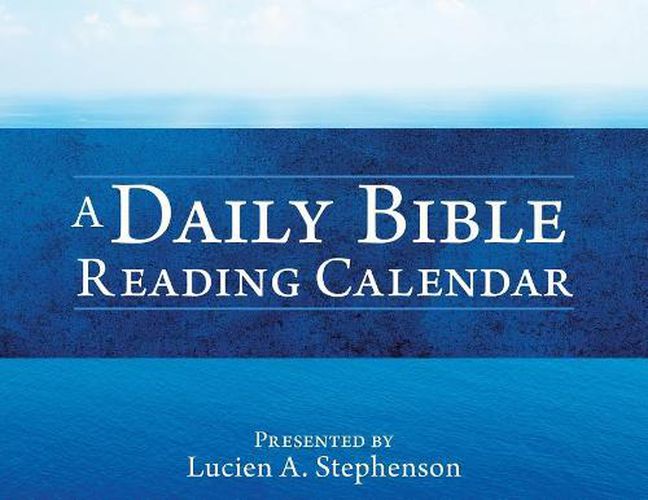 Cover image for A Daily Bible Reading Calendar