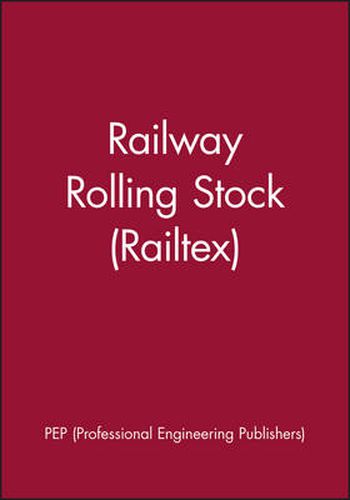 Cover image for Railway Rolling Stock (Railtex)