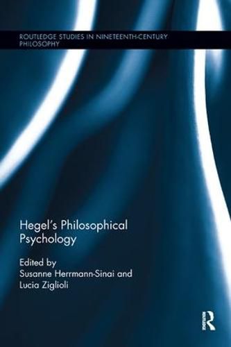 Cover image for Hegel's Philosophical Psychology