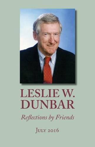 Cover image for Leslie W. Dunbar: Reflections by Friends