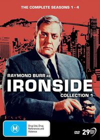 Cover image for Ironside : Season 1-4 : Collection 1