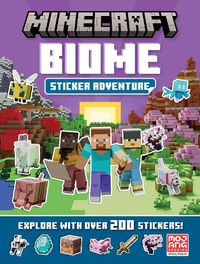 Cover image for Minecraft Biome Adventure Sticker Book