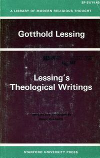 Cover image for Lessing's Theological Writings: Selections in Translation