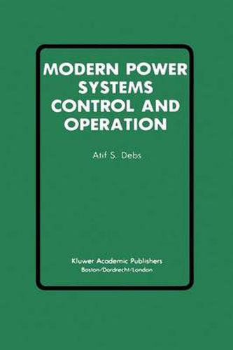 Cover image for Modern Power Systems Control and Operation