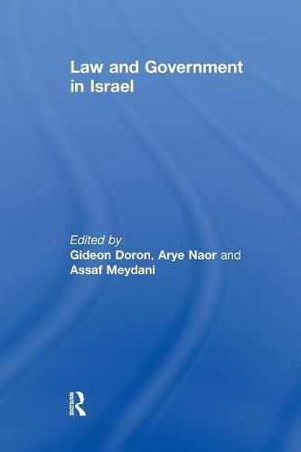 Cover image for Law and Government in Israel