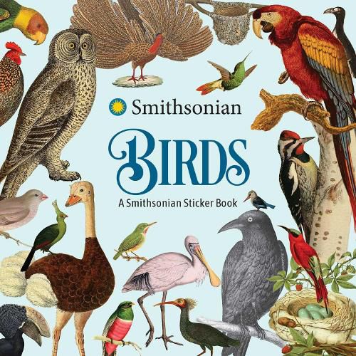 Cover image for Birds: A Smithsonian Sticker Book