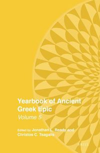 Cover image for Yearbook of Ancient Greek Epic: Volume 5