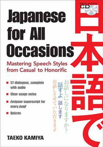 Japanese For All Occasions: Mastering Speech Styles From Casual To Honorific