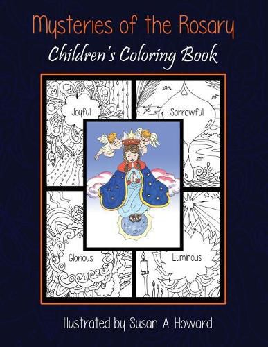 Cover image for Mysteries of the Rosary: Children's Coloring Book