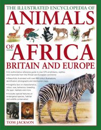 Cover image for Illustrated Encyclopedia of Animals of Africa, Britain and Europe