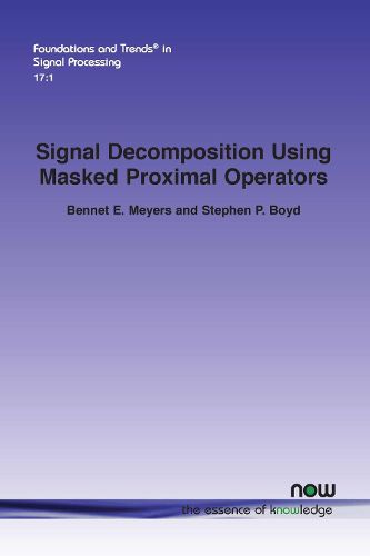 Signal Decomposition Using Masked Proximal Operators