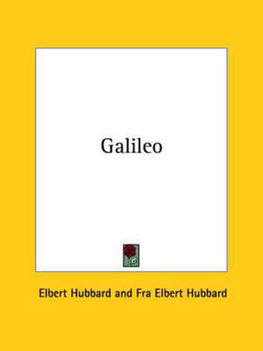 Cover image for Galileo