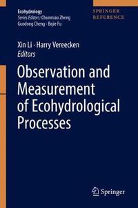 Cover image for Observation and Measurement of Ecohydrological Processes