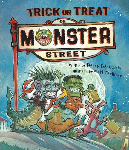 Cover image for Trick or Treat on Monster Street