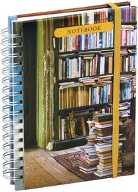 Cover image for At Home With Books Mini Notebook