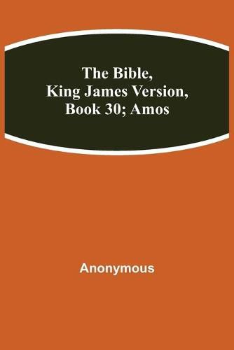 Cover image for The Bible, King James version, Book 30; Amos