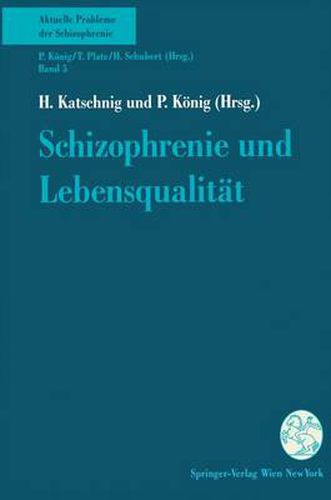 Cover image for Schizophrenie Und Lebensqualitat