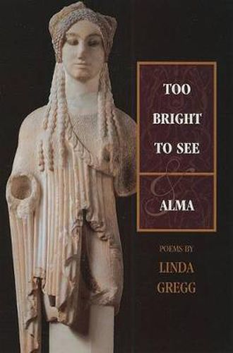 Cover image for Too Bright to See: AND Alma