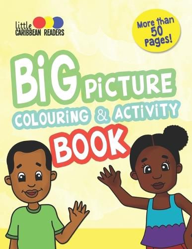 Cover image for Big Picture Colouring & Activity Book