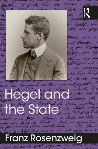 Cover image for Hegel and the State