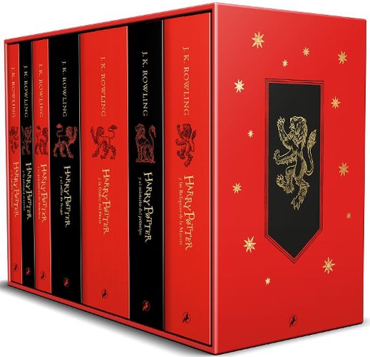 Cover image for Estuche Harry Potter Gryffindor (edicion limitada) / Harry Potter Gryffindor House. Boxed Set (Limited Edition)