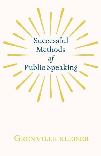 Cover image for Successful Methods of Public Speaking