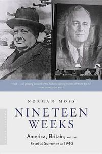 Cover image for Nineteen Weeks: America, Britain, and the Fateful Summer of 1940