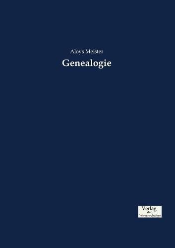 Cover image for Genealogie
